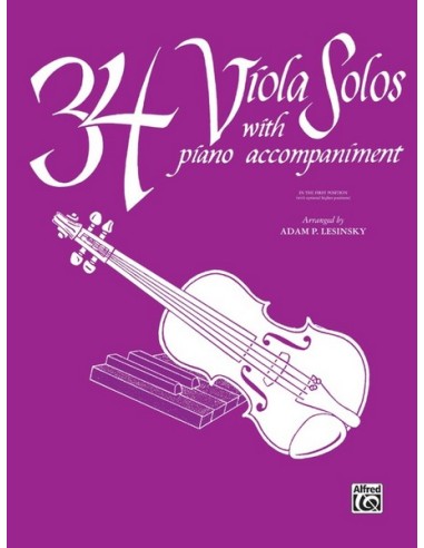 LESINSKY A.P.-Viola Solo (34) per viola e pianoforte