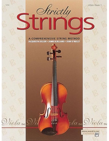 O'REILLY & DILLON & KJELLAND-Strictly Strings Vol.1 for Viola