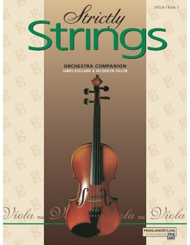 O'REILLY & DILLON & KJELLAND-Strictly Strings Vol.3 per Viola
