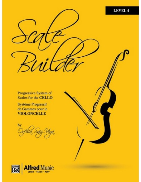 SAIZ VEGA O.-Scale Builder per violoncello livello 4