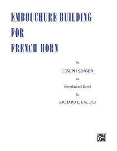 SINGER & BALLOU-Embouchure Edificio per il corno