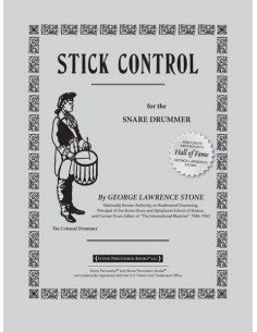 STONE G.L.-Stick Control per rullante (ed. inglese)