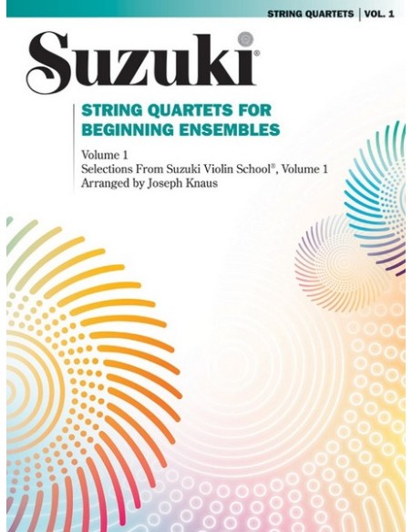 SUZUKI S.-String Quartets for Beginning Ensembles Vol.1 (Kraus)