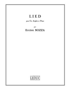 BOZZA E.-Lied per corno inglese e pianoforte