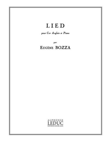 BOZZA E.-Lied per corno inglese e pianoforte