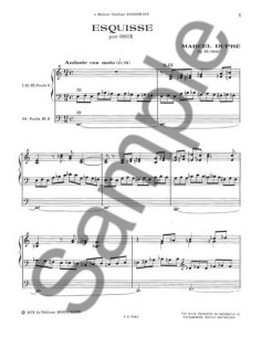 DUPRE M.-Esquisse Op.41 für Orgel 2