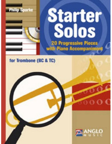 SPARKE P.-Starter Solos (20 pezzi progressivi) per trombone e pianoforte (Inc.CD)