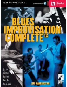 HARRINGTON Jeff-Blues Improvisation Complete (Bb) (Inc.CD)