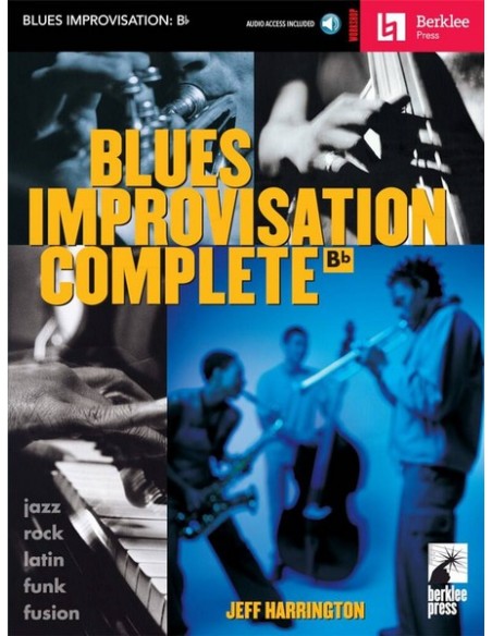 HARRINGTON Jeff-Blues Improvisation Complete (Bb) (Inc.CD)