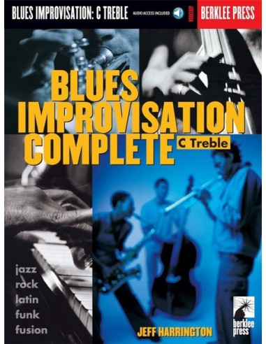 HARRINGTON Jeff-Blues Improvisation Complete (C Diskant) (Audio Online)
