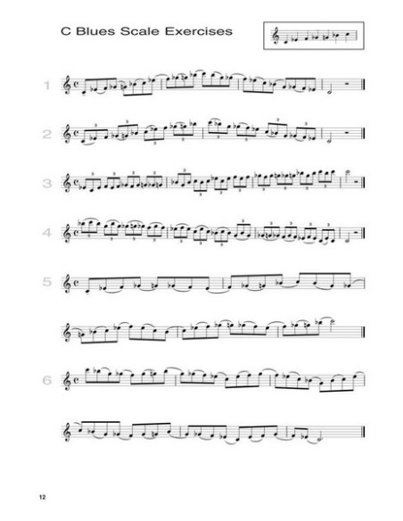 HARRINGTON Jeff-Blues Improvisation Complete (C Diskant) (Audio Online)