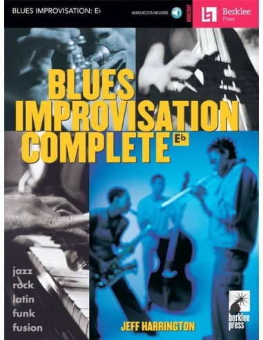 HARRINGTON Jeff-Blues Improvisation Complete (Eb) (Online-Audio)