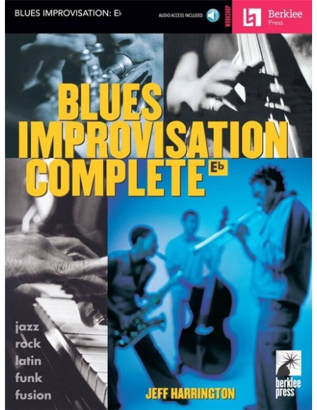 HARRINGTON Jeff-Blues Improvisation Complete (Eb) (Online-Audio)