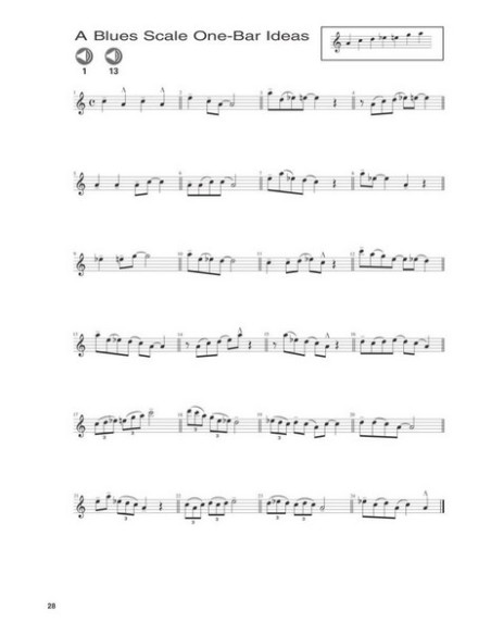 HARRINGTON Jeff-Blues Improvisation Complete (Eb) (Online-Audio)