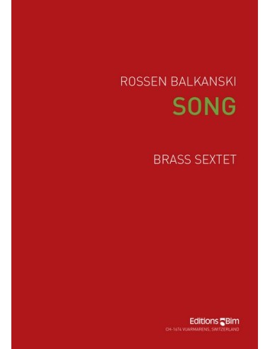 BALKANSKI R.-Song for Brass Sextet