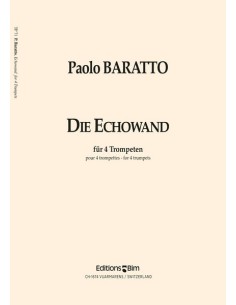 BARATTO P.-Die Echowand per 4 Trombe