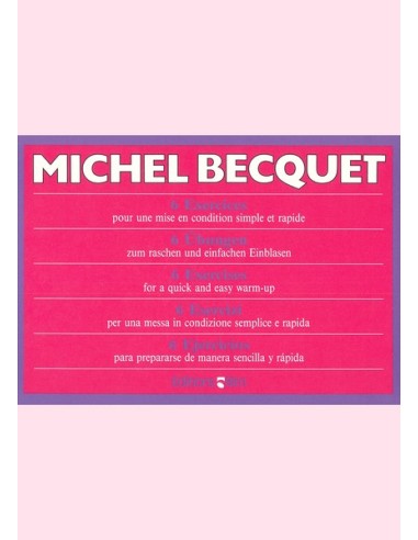 BECQUET M.-Exercises (6) for Trombone