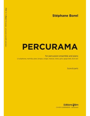 BOREL S.-Percussion pour groupe de percussions