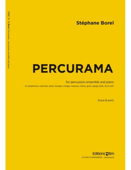 BOREL S.-Percussion für Percussion Gruppe