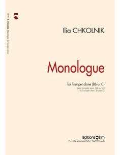 CHKOLNIK I.-Monologue para Trompeta