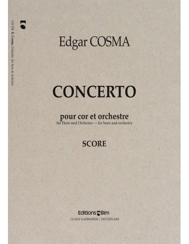COSMA E.-Concerto per corno e pianoforte