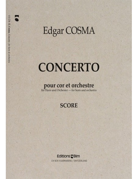 COSMA E.-Concerto per corno e pianoforte