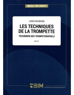 DAVIDSON L.-Techniques de trompette pour trompette