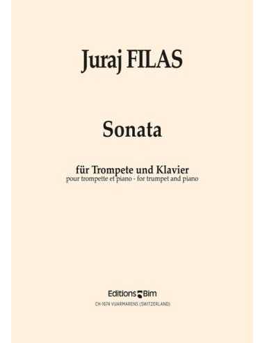 ROWS J.-Sonata per tromba e pianoforte