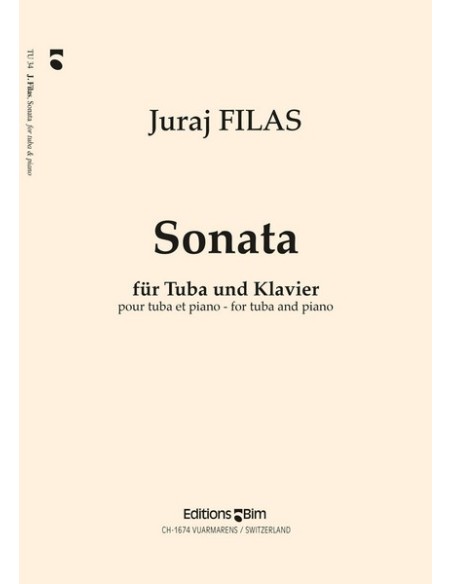 ROWS J.-Sonata per tuba e pianoforte