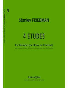 FRIEDMAN S.-Studies (4) for Trumpet
