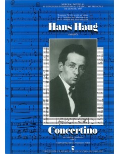 HAUG H.-Concertino for Trumpet and Piano