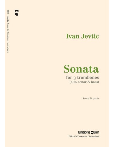 JEVTIC I.-Sonata for 3 Trombones