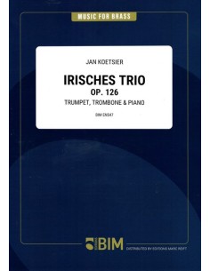 KOETSIER J.-Irischer Trio pour trompette, trombone et piano