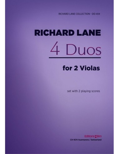 LANE R.-Duos (4) per 2 viole
