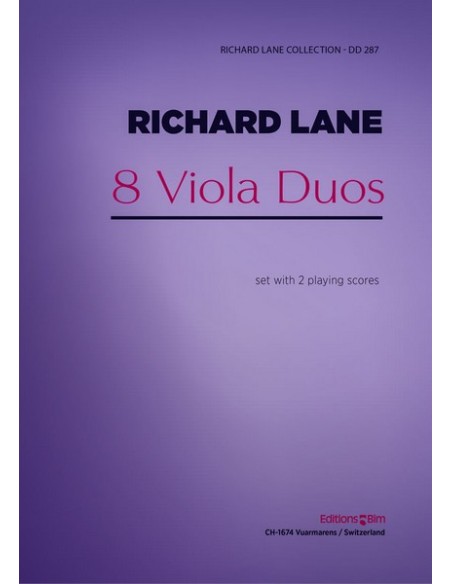 LANE R.-Duos (8) for 2 Violas