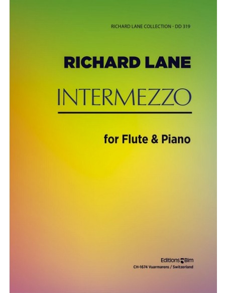 LANE R.-Intermezzo per flauto e pianoforte