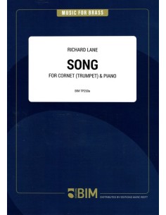 LANE R.-Canzone per Tromba (Cornetta) e Pianoforte
