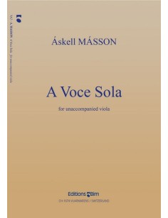 MASSON A.-A Voce Sola for Viola