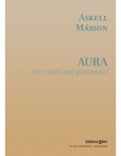 MASSON A.-Aura for Crotalos and Glockenspiel (Score)