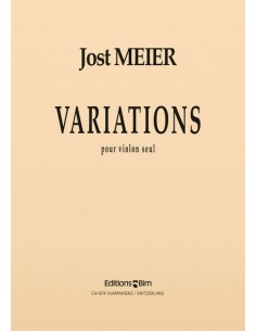 MEIER J.-Variazioni per Violino