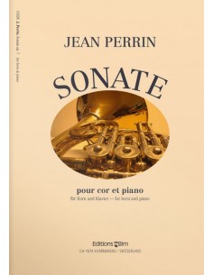 PERRIN M.-Sonate opus 7 pour cor et piano