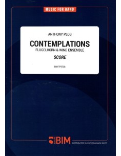 PLOG A.-Contemplations pour bugle et bois (partition)
