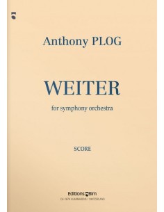 PLOG A.-Weiter für Orchester (Dirigentenpartitur)