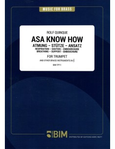 QUINQUE R.-Asa Know How (Studien) für Trompete