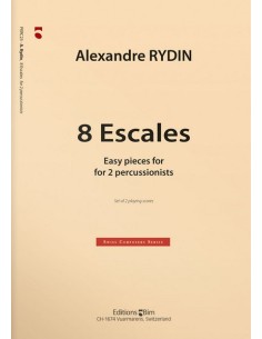 RYDIN A.-Ladders (8 Easy Pieces) for 2 Percussionists