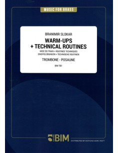 SLOKAR B.-Riscaldamento e routine tecniche per Trombone