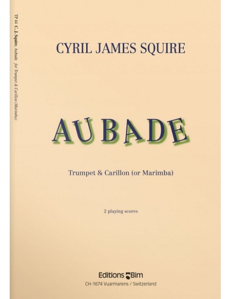 SQUIRE C.J.-Aubade per Tromba e Carillon (Marimba)