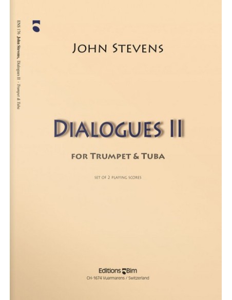 STEVENS J.-Dialogues II per Tromba e Tuba