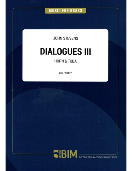 STEVENS J.-Dialoghi III per corno e tuba