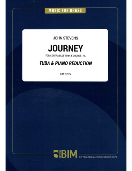 STEVENS J.-Journey für Basstuba und Klavier